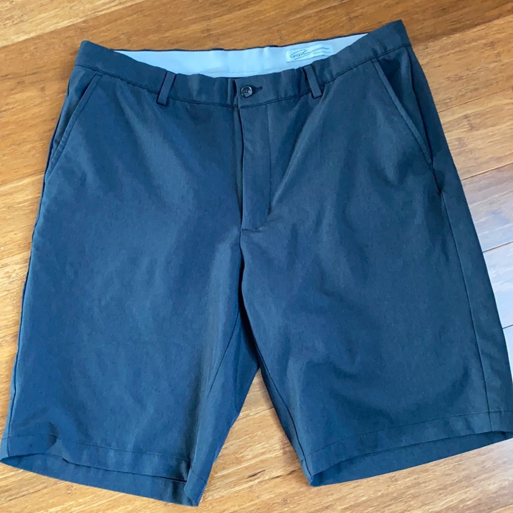 Greg Norman Golf Shorts, 36 waist charcoal gray.  EUC